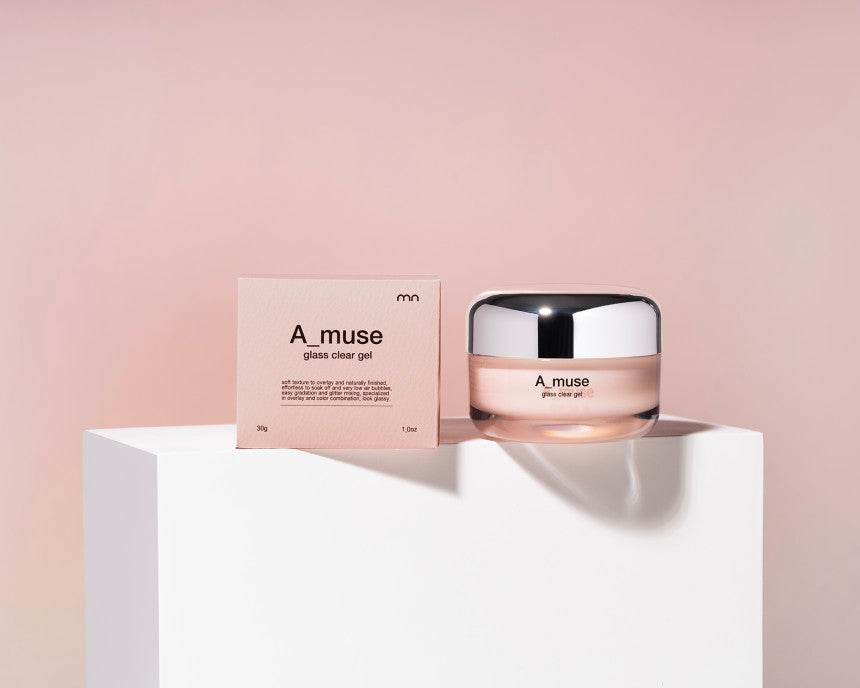 A_muse Glass Clear Gel (Hard Builder Gel)