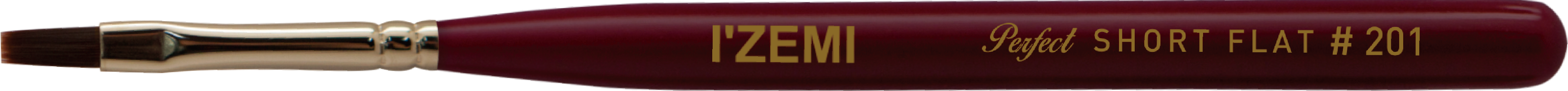 IZEMI Short Flat Brush #201