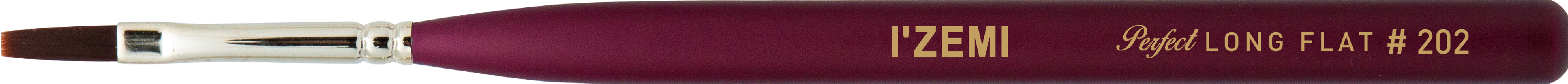 IZEMI Long Flat Brush #202