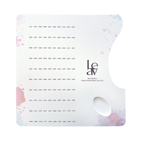 Leav 100 Piece Color Gel Collection (Chart & Display included)