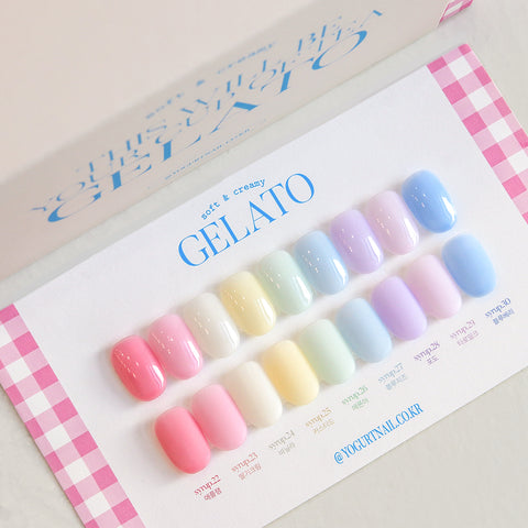 Yogurt Nail Kr. Gelato Collection (Full Set/Individual Colors Available)