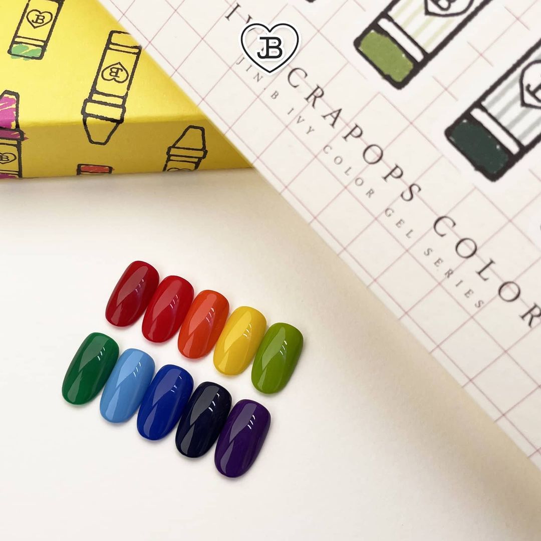Gracia JIN.B - Crapops Color Gel 10pc Collection