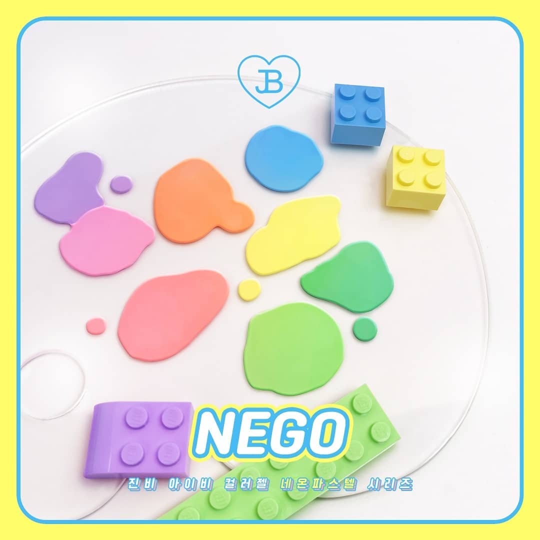 JIN.B Ivy Nego 8pc Collection (Neon Pastel)