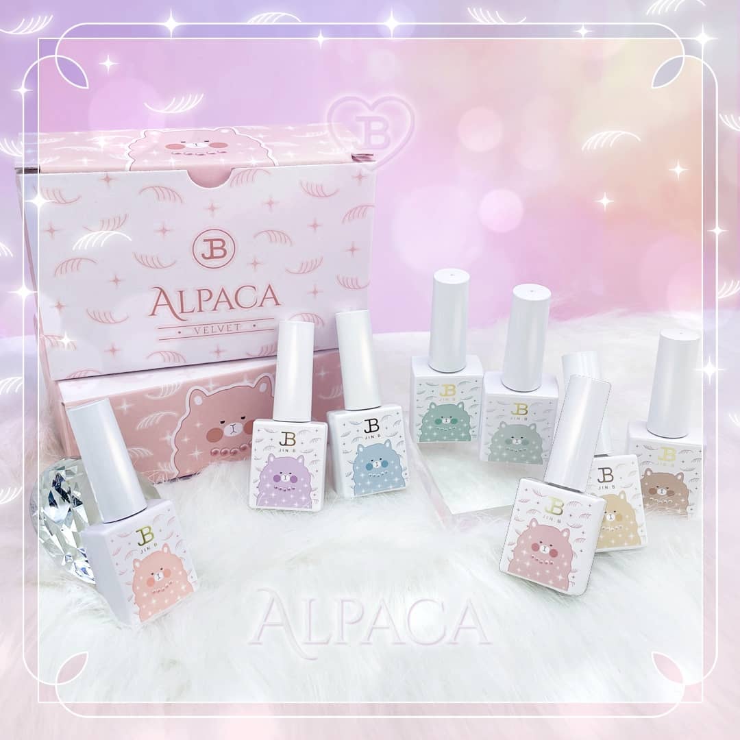 JIN.B Ivy Alpaca ver.4 Flash Velvet Gel 8pc Collection