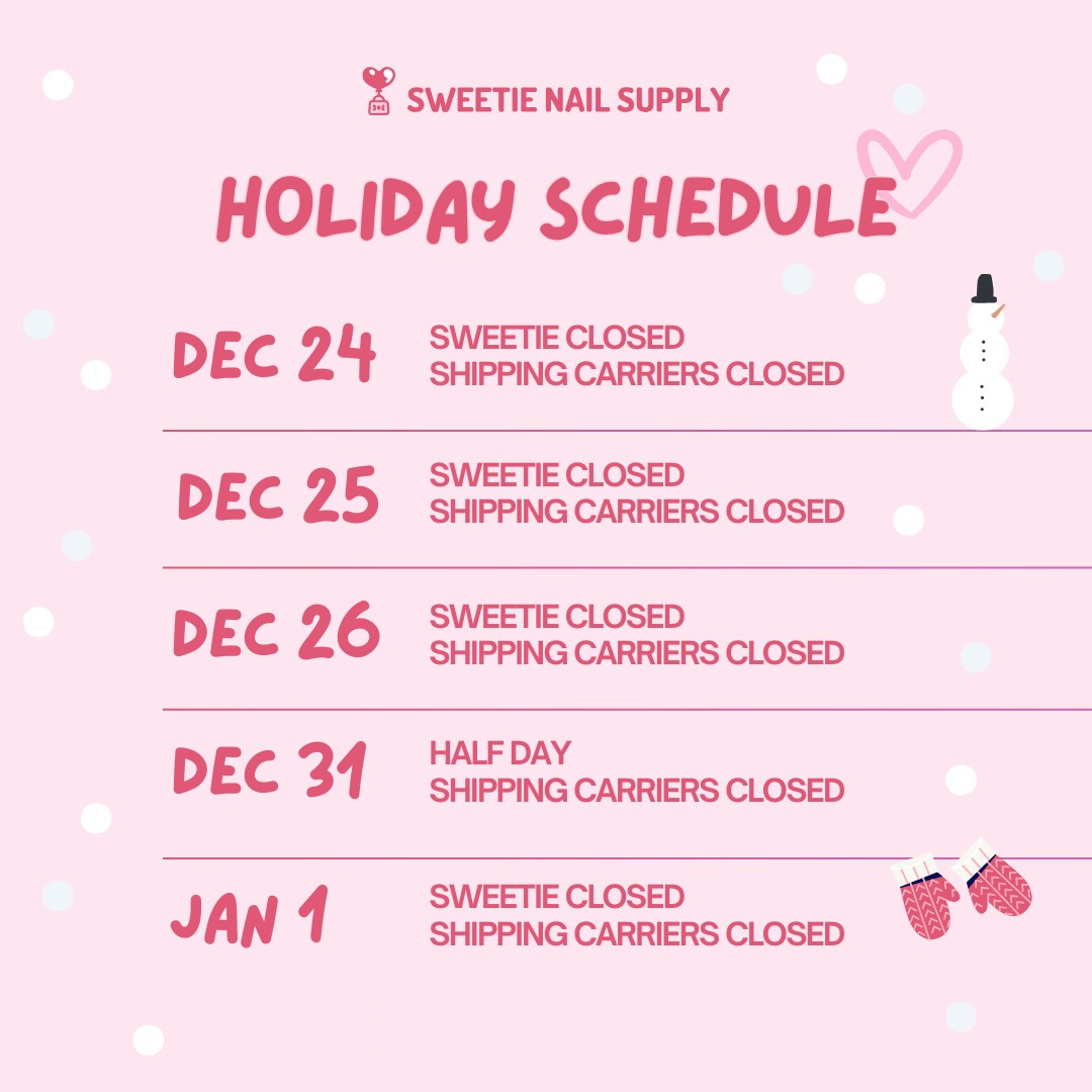 Winter Holiday Schedule 2024-2025