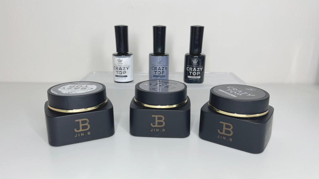 Elevate Your Nail Game With JIN.B Crazy Top Gels – Sweetie Nail Supply