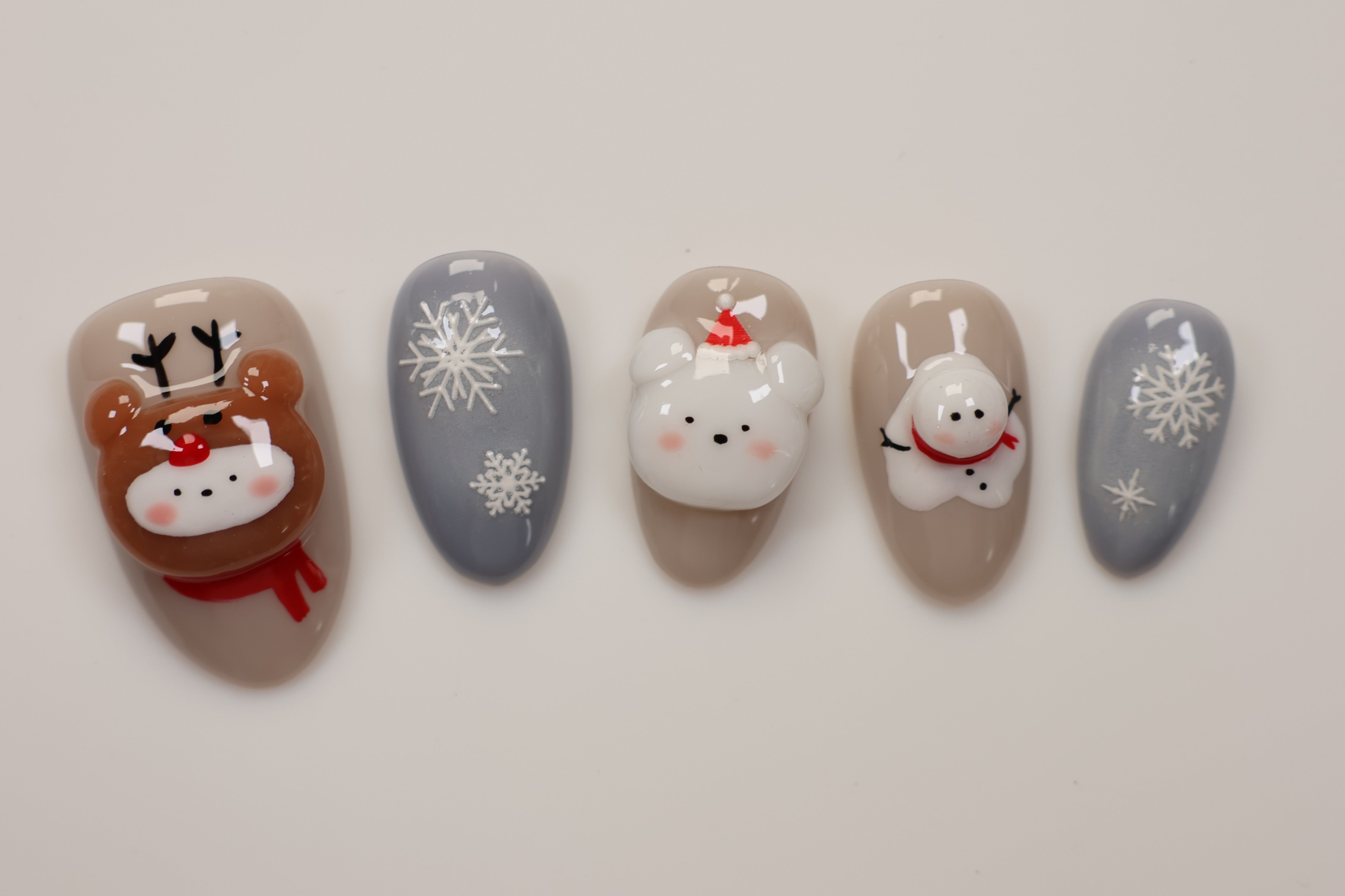Winter Nail Art Design Tutorial