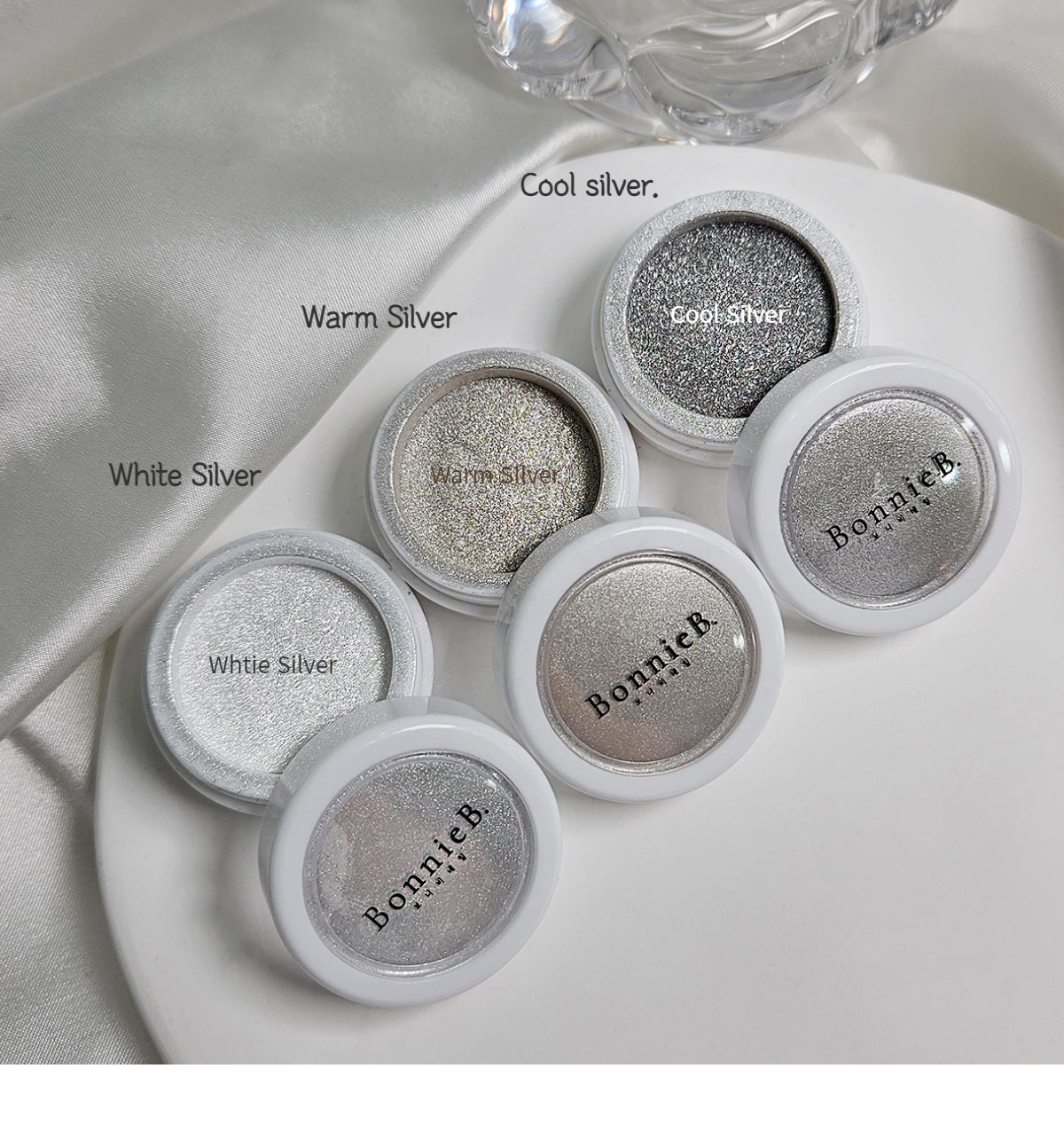Bonniebee Metallic Mirror Powder [3 Types]