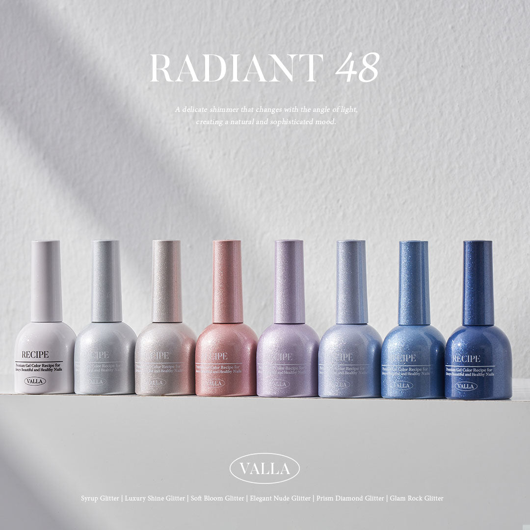VALLA Glitter RADIANT 48 Edition 5. Prism Diamond Glitter [VG49~VG56]