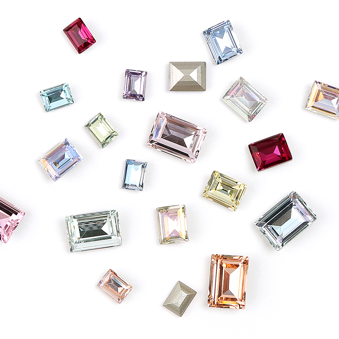 Jello Jello - Rectangle Stone Nail Charms (VNS068 - VNS108)