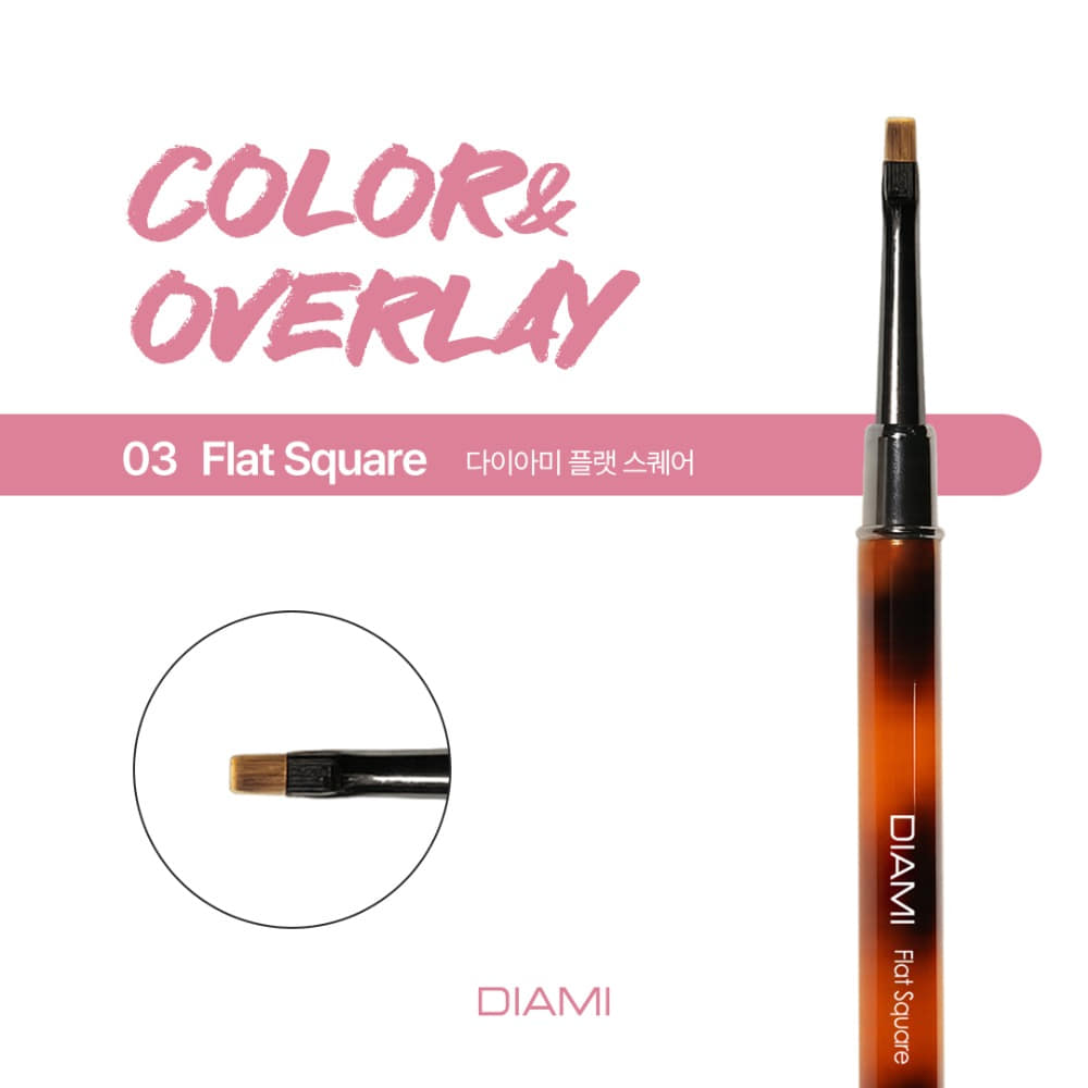 DIAMI - 03 Flat Square Brush