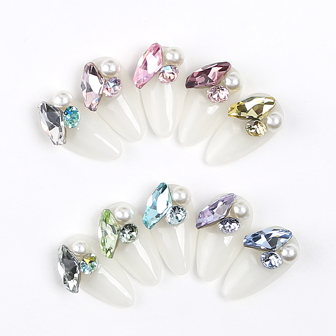 Jello Jello - Pebble Stone Nail Charms (VNS234 - VNS243)