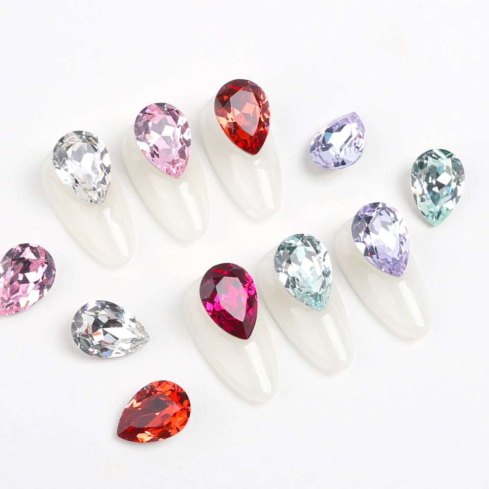 Jello Jello - Teardrop Stone Nail Charms (VNS202-VNS216, VNS127, & VNS218-VNS224)