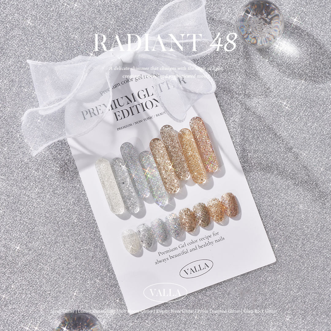VALLA - Radiant 48 Edition 2: Luxury Shine Glitter [VG25~VG32]