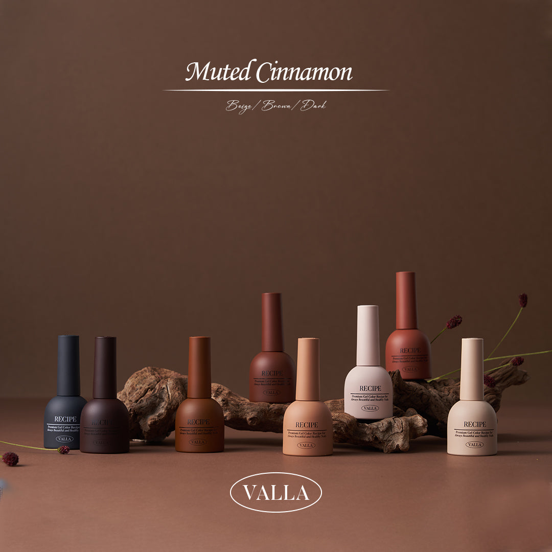 VALLA Muted Cinnamon Set (8 syrups)