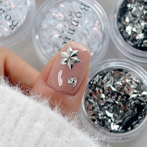 Bonniebee - Snowflake Diamond Sequin (3 types)
