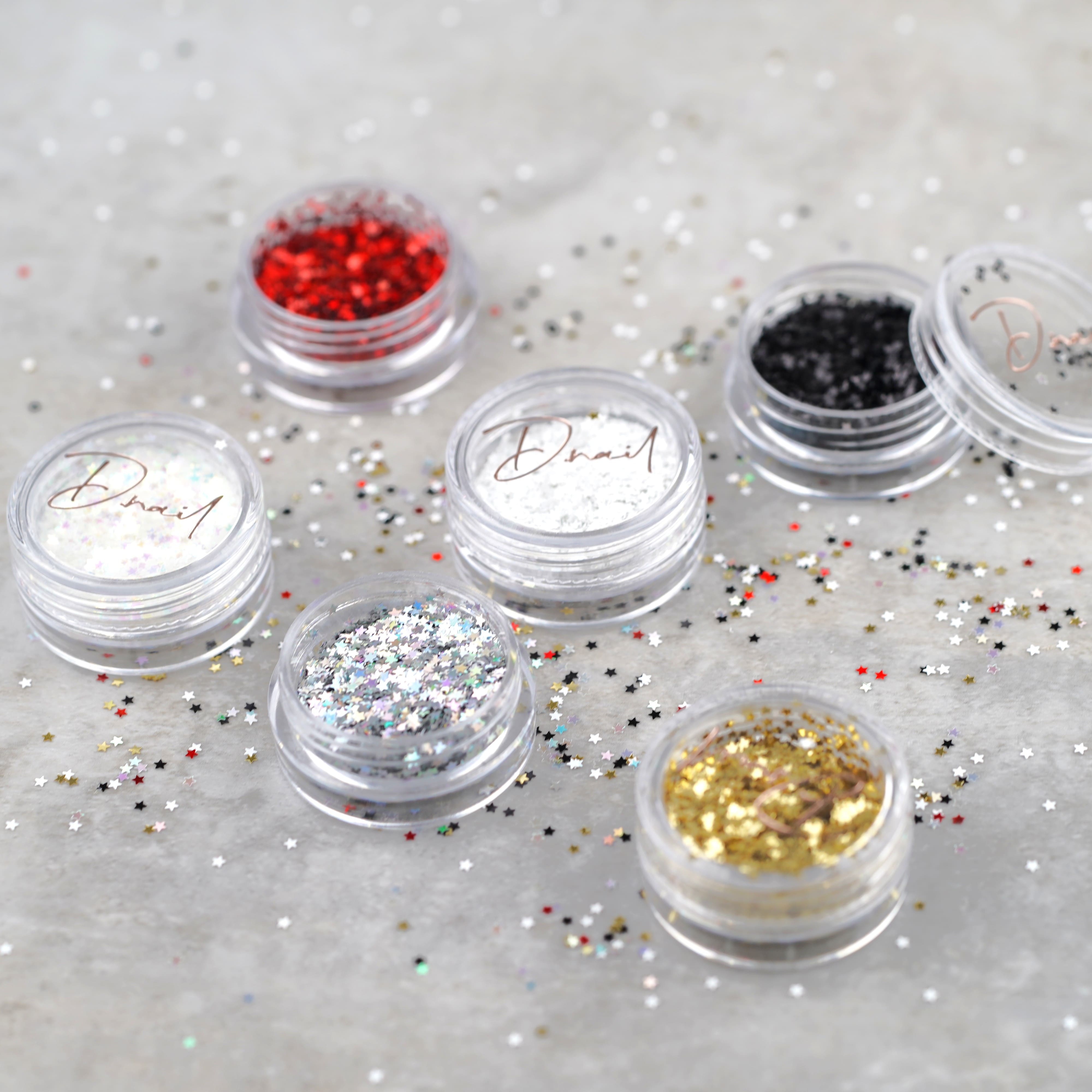 D.nail - Micro Star Holo Glitter (6 Types)