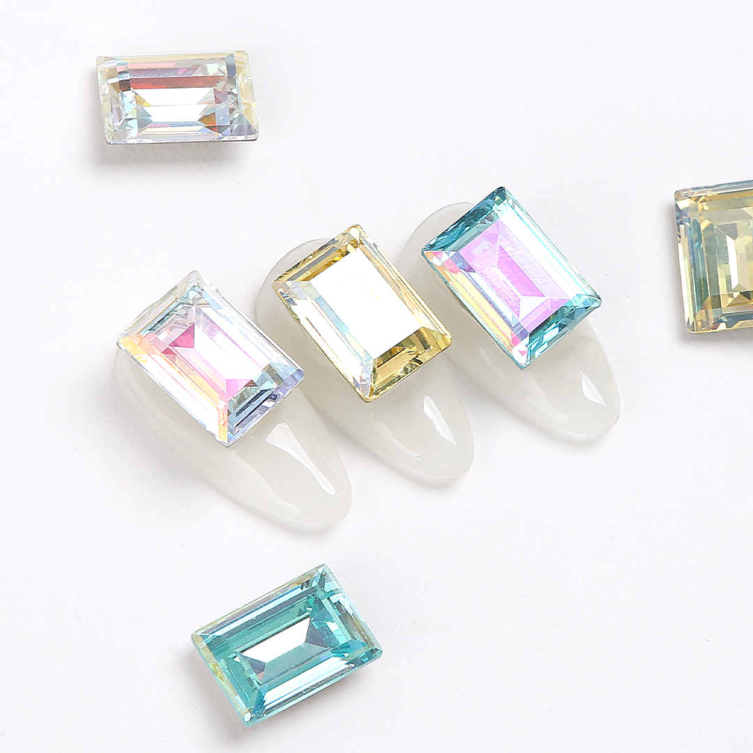 Jello Jello - Rectangle Stone Nail Charms (VNS068 - VNS108)
