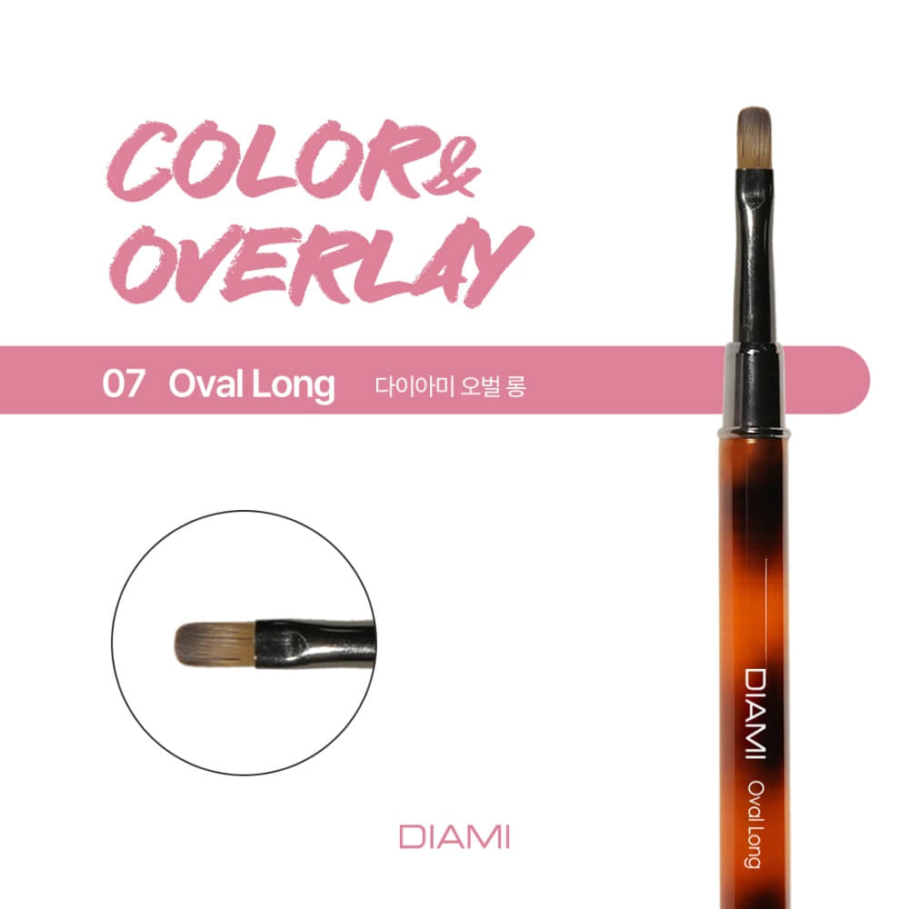 DIAMI - 07 Oval Long Brush