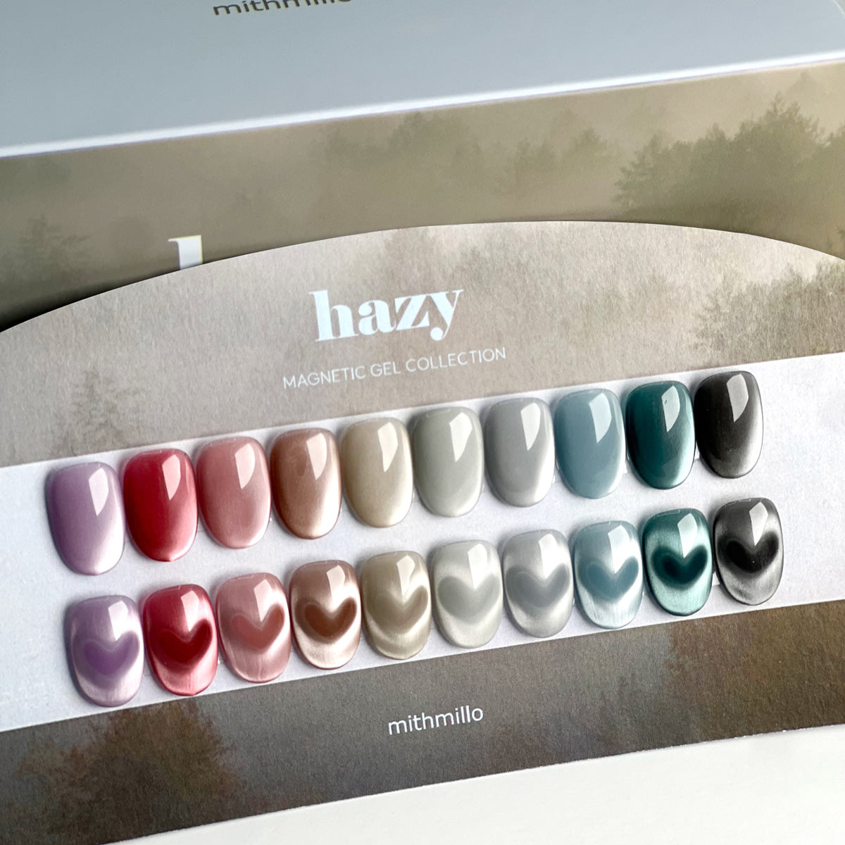 Mithmillo Signature Polish Gel Hazy Magnetic Series (10 Types HZ01-HZ10)