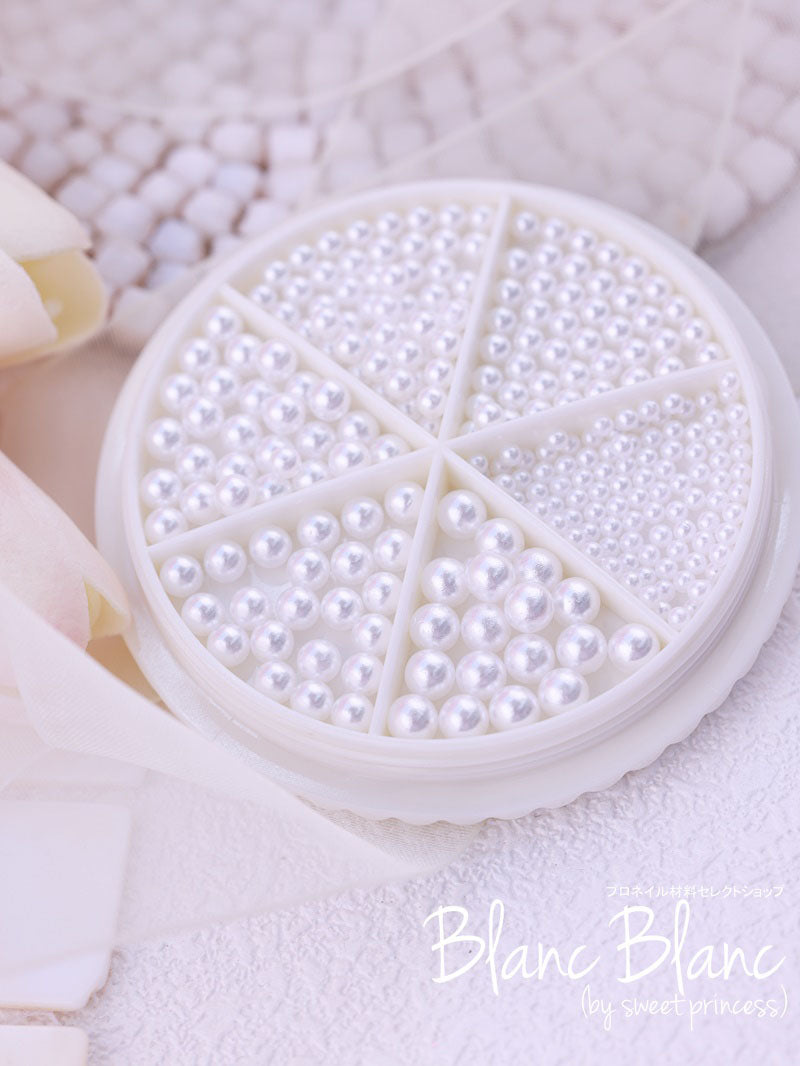 Blanc Blanc - (M116) Round Pearl Variety Set