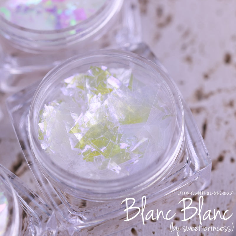 Blanc Blanc - (M18) Glitter Nail Film (6 types)