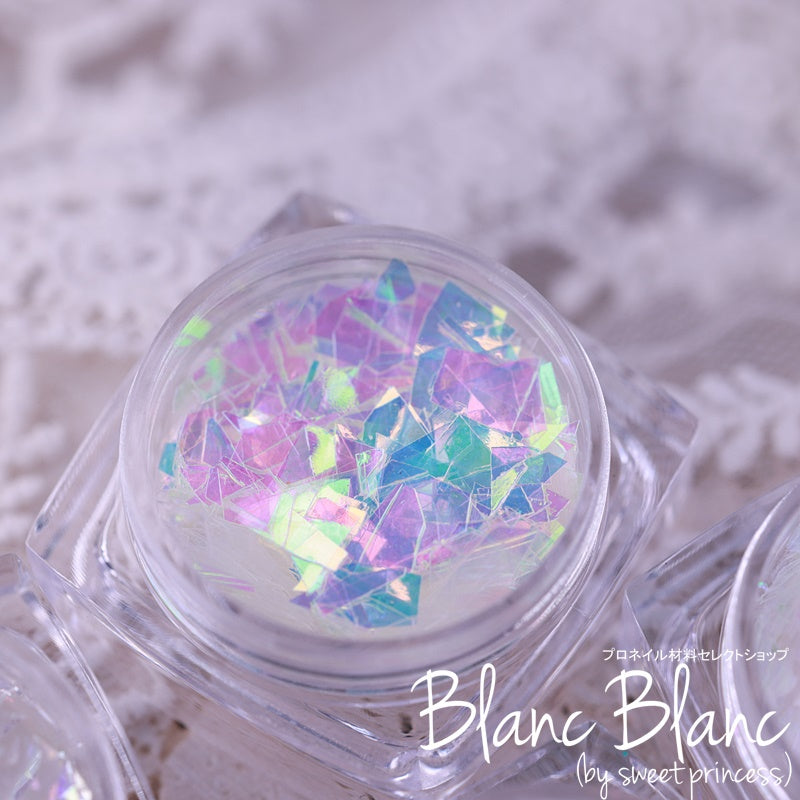 Blanc Blanc - (M18) Glitter Nail Film (6 types)