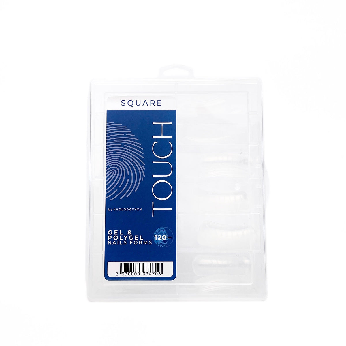 TOUCH - Upper Forms for Extensions, 120 pieces, Square Universal