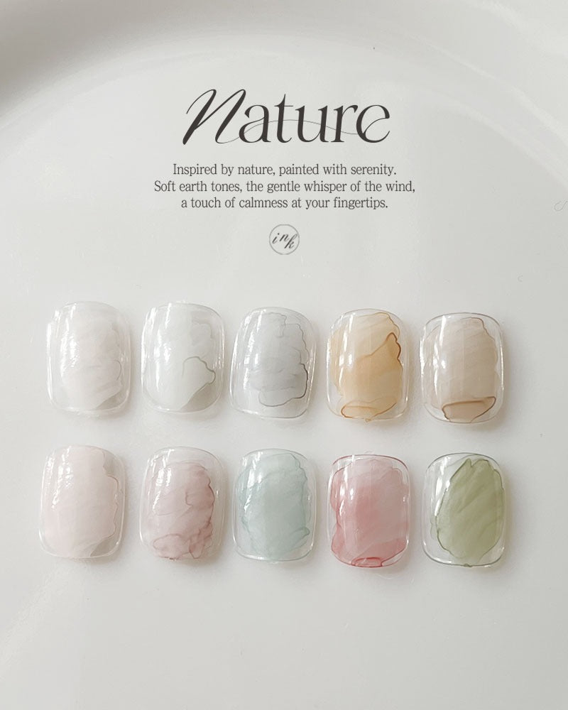 ov-ui Nature Ink Collection (10pcs) + Acrylic Display Stand