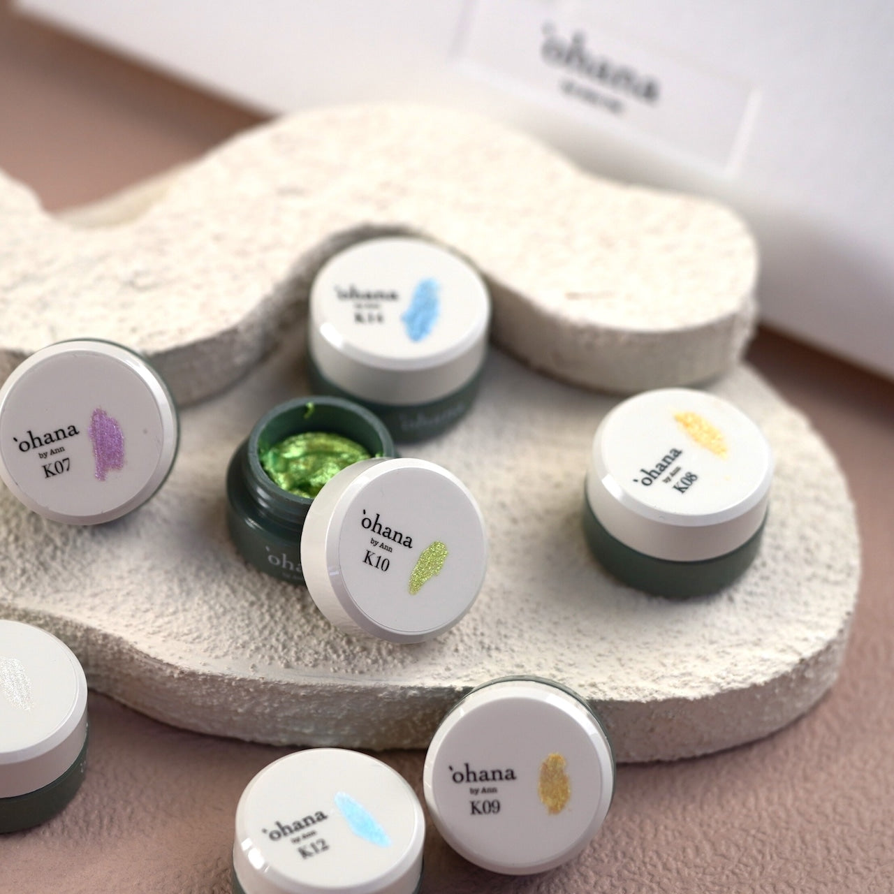D.nail - Ohana Kirameki Balm Gel Set 1 (K01-K14)