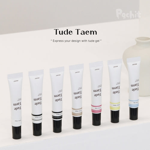 Pochit - Tude Taem - 7 Colours Non-Wipe 3D Gel (PT.1-7)