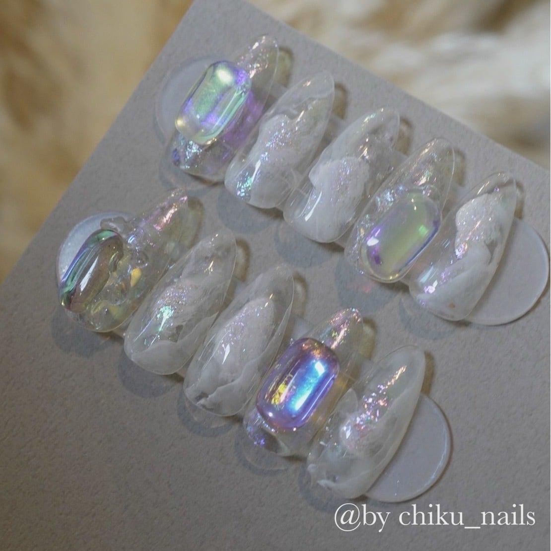 Atelier Novel - P889 Aurora Drop Cabochon (Grape Syrup)