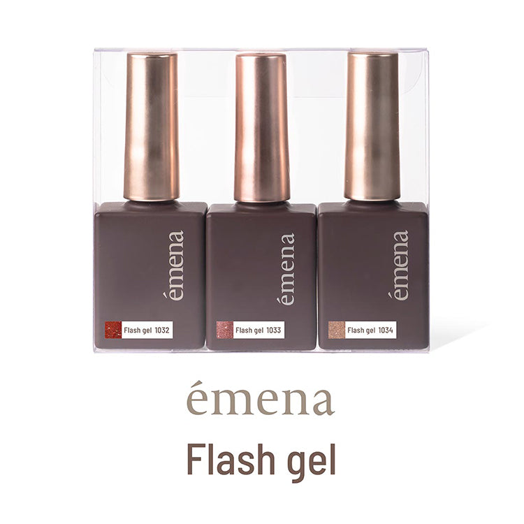 【即発送】ジェル26色セットRicca gel、TOY'S、emena、enoi émena - Flash Gel (1032-1034)