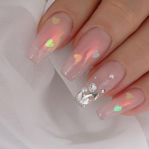 Nailbayo Heart Pop Glitter