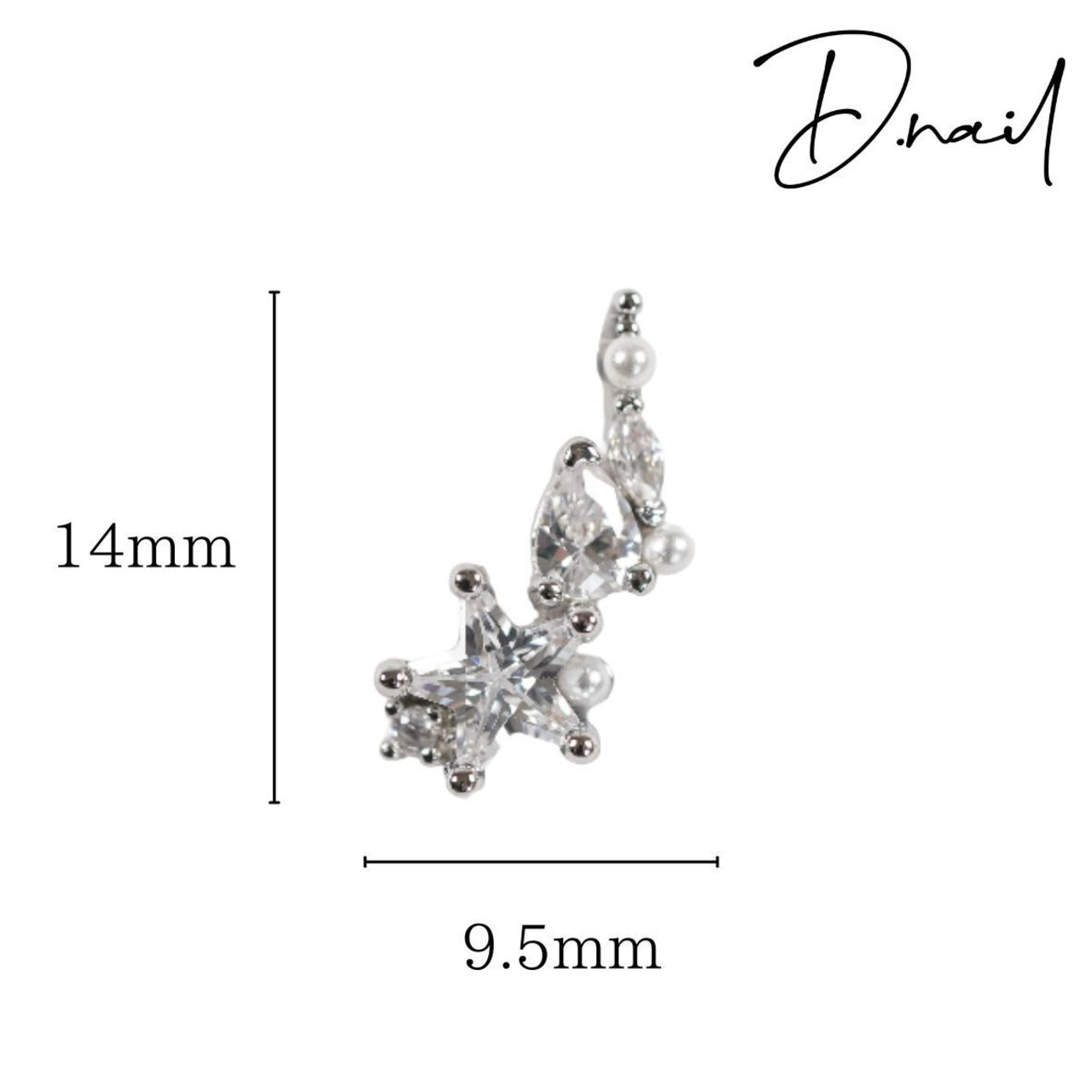 D.nail - Jewelry Bijou Parts (9 Types)