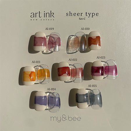 my&bee - Art Ink Set C (AI-019-025)