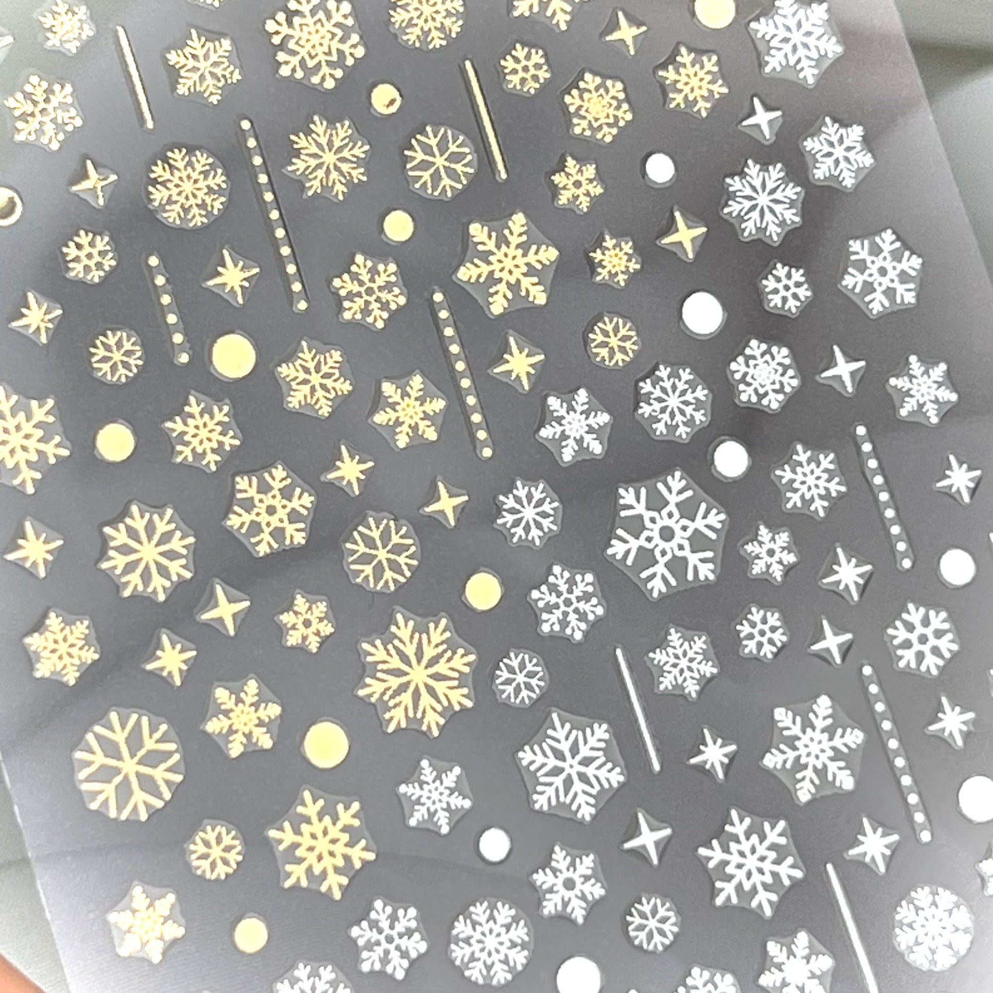 Nailbayo Snow Flake Sticker (2 Types)