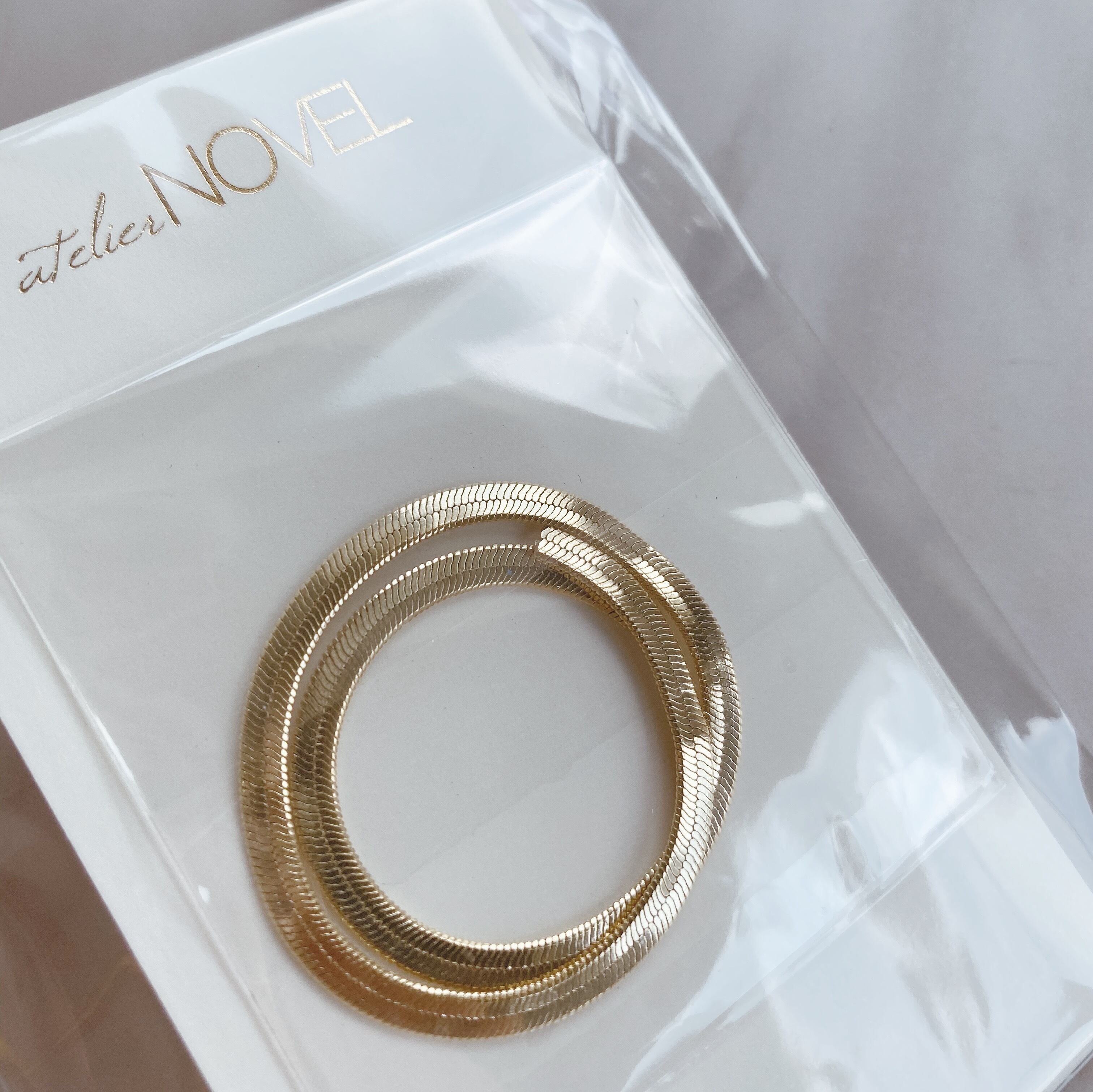 Atelier Novel - P254 Schumck Chain (Gold)
