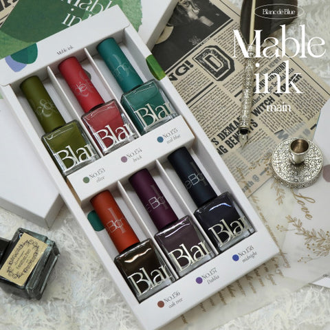 Blanc de Blue Mable Ink Collection