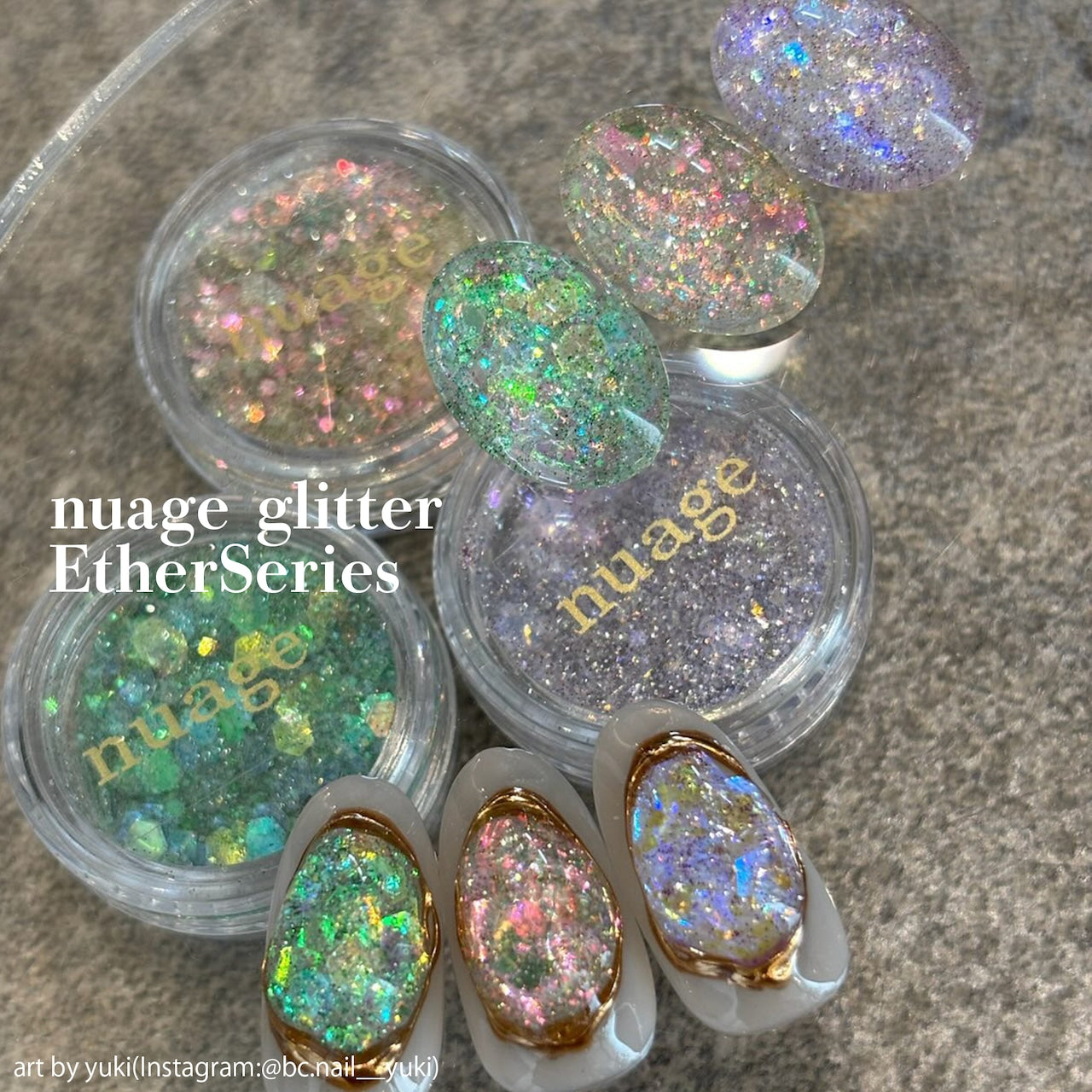 Nuage - Jewelry Series & Ether Series (Nail Glitters)