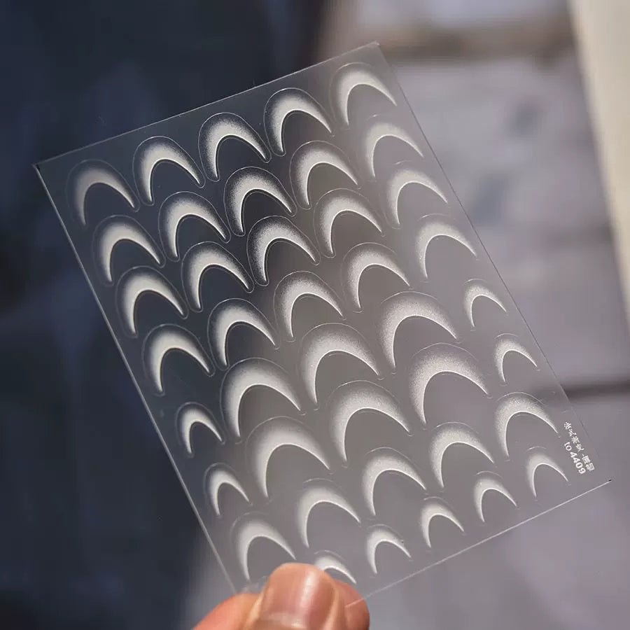 4409 - Self-Adhesive French Tip Nail Stickers