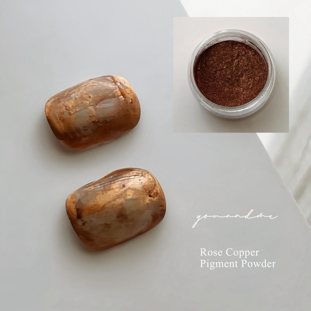 You and Me - Rose Copper Pigment Powder