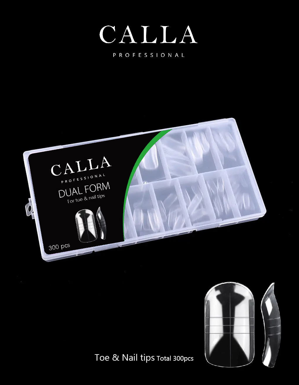 CALLA Professional - Padi & Nail Dual Form Tip