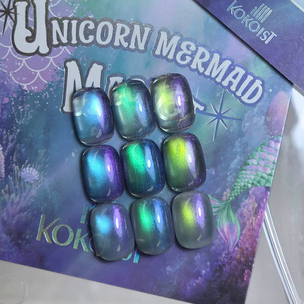 cireon Unicorn mag 01-06＋Magnet【限定Set】 Kokoist - Unicorn Mermaid Magnet Gel Set