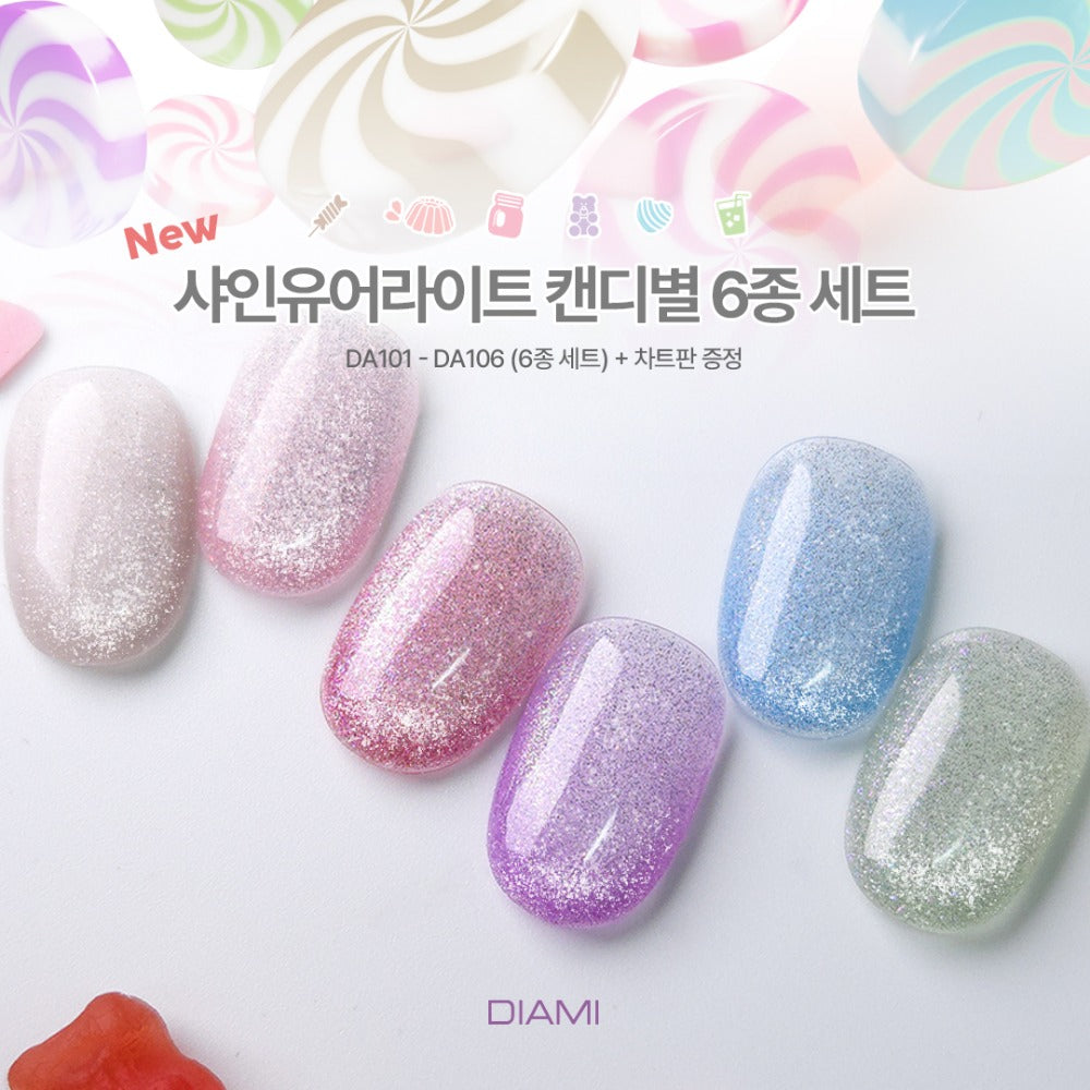 DIAMI Shine Your Light Season 5 Candy Star (6-Color Set)