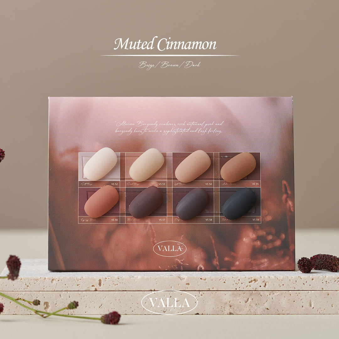 VALLA Muted Cinnamon Set (8 syrups)