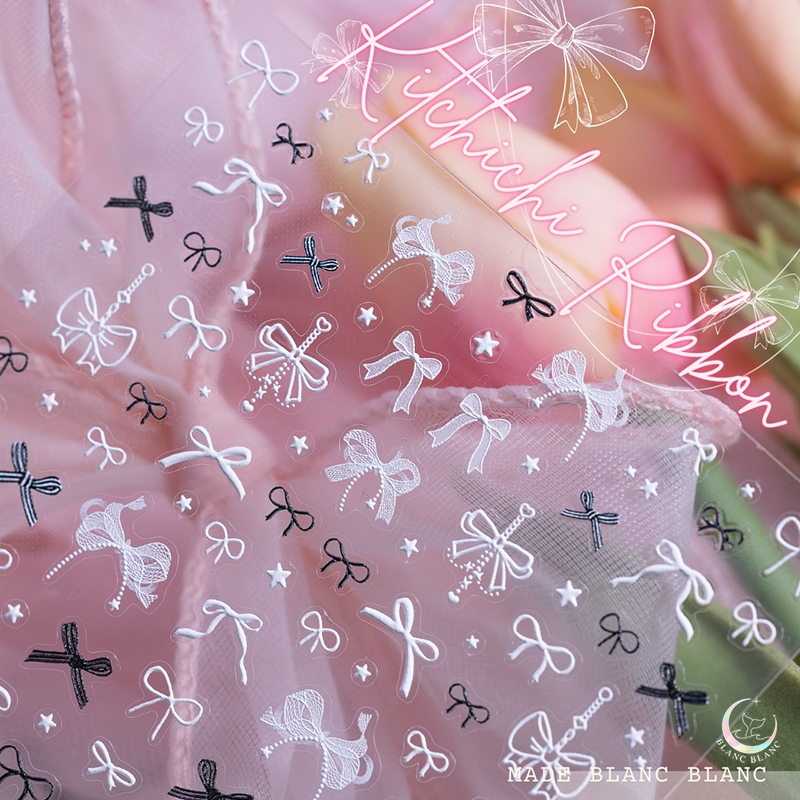 Blanc Blanc - (S425) Kitchichi Ribbon Sticker