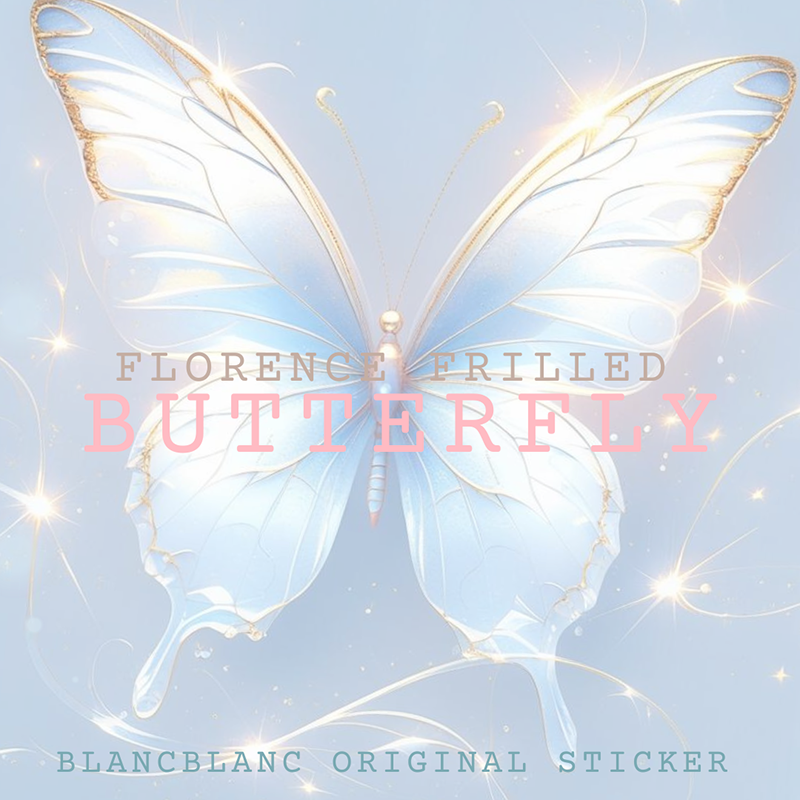 Blanc Blanc - Florence Frilled Butterfly [S332]