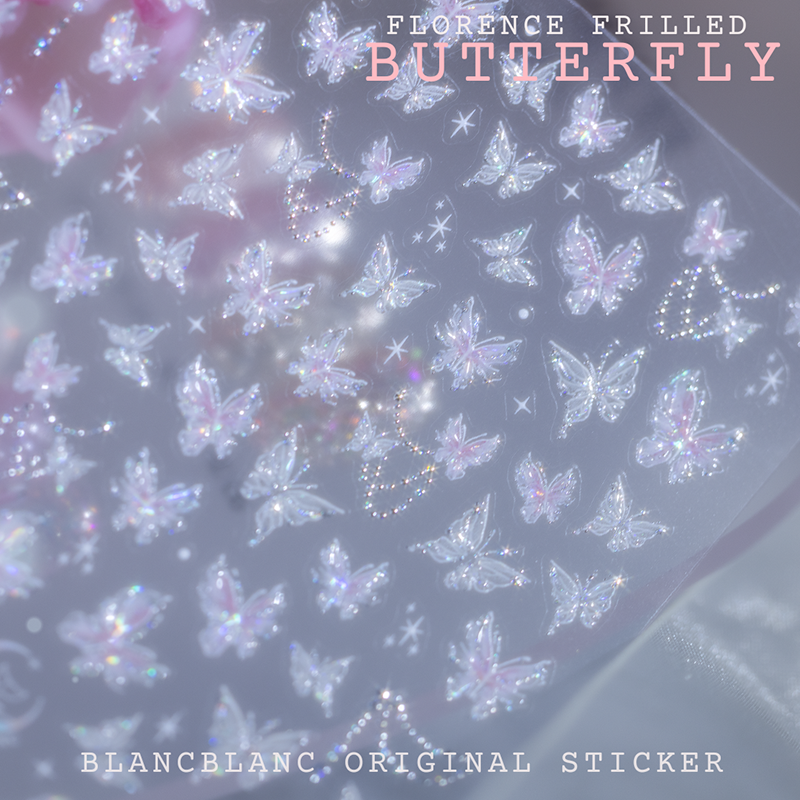 Blanc Blanc - Florence Frilled Butterfly [S332]