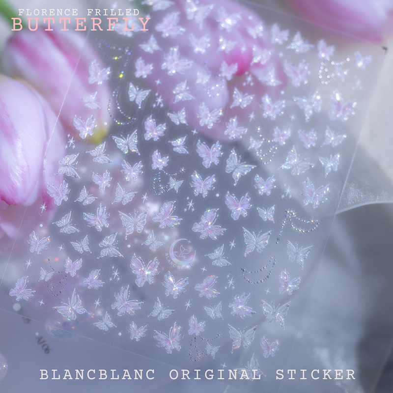 Blanc Blanc - Florence Frilled Butterfly [S332]